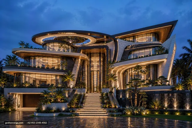Arsitektur lokal Kota Jakarta Selatan — Graha Svarga